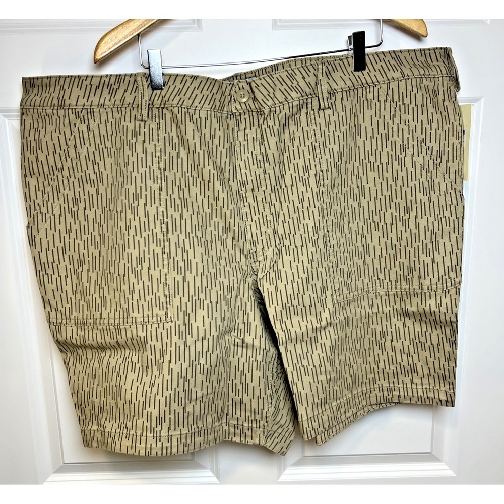 NEW Mens Duluth Reserve Shorts NWT 48x9 Rain Water Khaki Stretch Canvas Workwear